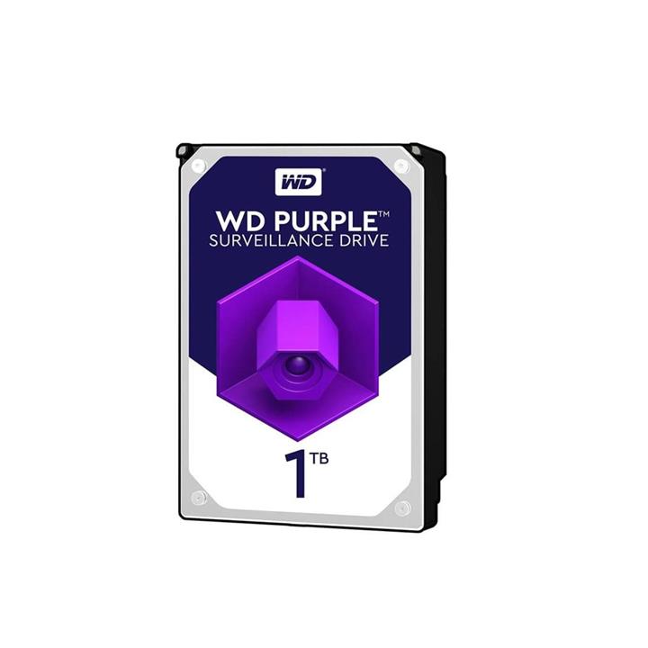 هارد دیسک اینترنال وسترن دیجیتال مدل Purple WD10SORZ ظرفیت 1 ترابایت